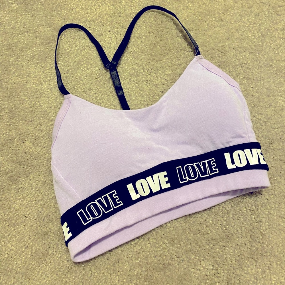 NWOT Purple Sports Bra